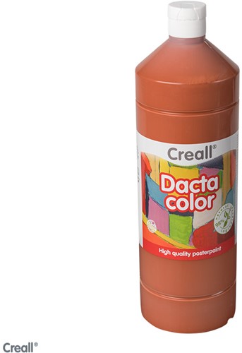 Creall Dacta-Color plakkaat schoolverf 1000ml Lichtbruin - 018