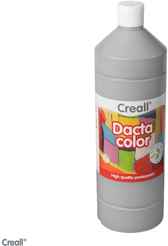 Creall Dacta-Color plakkaat schoolverf 1000ml Grijs - 022