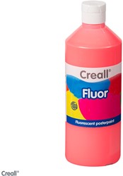 Creall-fluorverf 500ml 004 neon rood