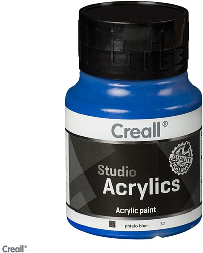 Creall Studio Acrylics 500ml 32 Phtalo Blauw