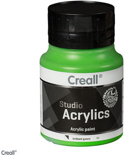 Creall Studio Acrylics 500ml 50 Briljantgroen