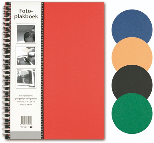 Fotoplakboek Papyrus 400x280mm 24 vel