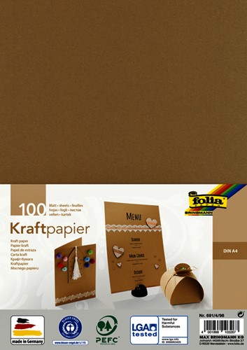 Kraftpapier Folia din A4 120gr