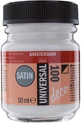 Amsterdam universal Satin 50ml Wit - 100