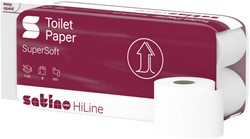 Toiletpapier Satino MT1 HiLine 3-laags 8x250 vel wit 071340
