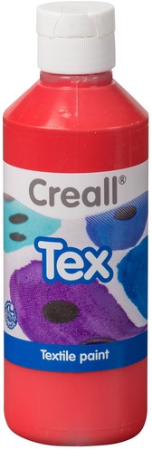 Textielverf Creall TEX 250ml  04 rood