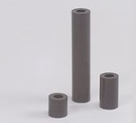 Afstandbusje 10mm Materiaal: Polystyreen, binnen Ø 4,5 mm, buiten Ø 8 mm verpakking 50 stuks