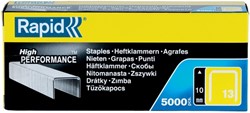 Nieten Rapid 13/10 gegalvaniseerd strong 5000 stuks
