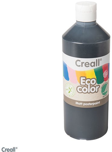 Creall Eco color 500ml zwart 020