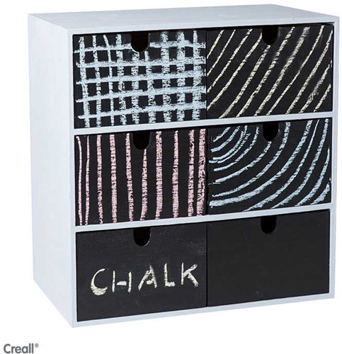 Schoolbordverf Creall zwart 250 ml-2