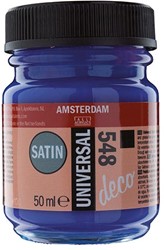 Amsterdam universal Satin 50ml Blauw Violet - 548