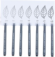 Fineliner Staedtler Pigment 308 zwart 0.2mm-4