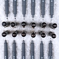 Fineliner Staedtler Pigment 308 zwart 0.2mm-3
