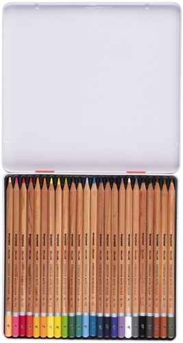 Kleurpotloden Bruynzeel Expression aquarel assorti blik à 24 stuks-2