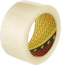 Verpakkingstape Scotch 371 50mmx66m transparant PP 6 rollen