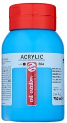 Acrylverf Art Creation Talens Pot 750 ml Briljantblauw 564