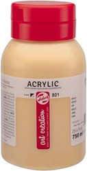Acrylverf art creation  Pot 750 ml Goud 801