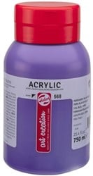 Acrylverf art creation  Pot 750 ml Permanentblauwviolet 568