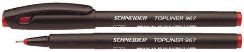 Fineliner Schneider 967 rood 0.4mm