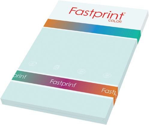 Kopieerpapier Fastprint A4 120gr lichtblauw 100vel