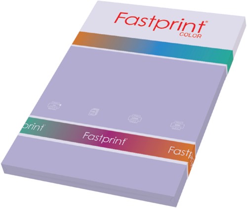 Kopieerpapier Fastprint A4 160gr lila 50vel