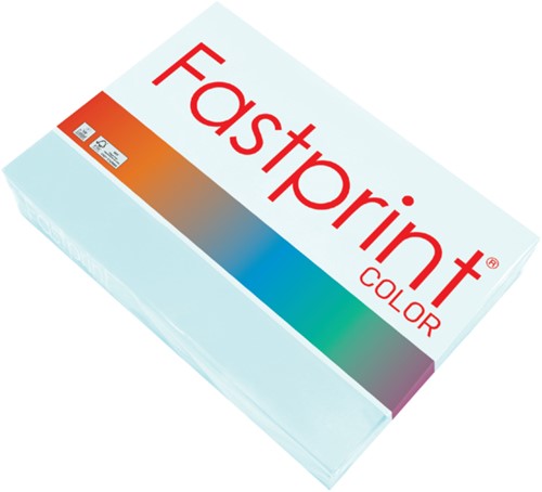Kopieerpapier Fastprint A3 80gr lichtblauw 500vel