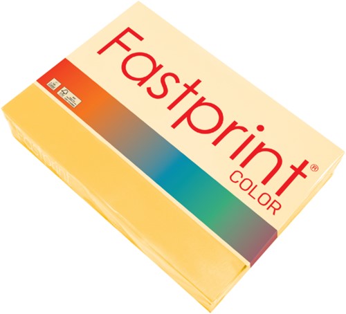 Kopieerpapier Fastprint A3 120gr diepgeel 250vel