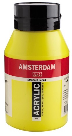 Amsterdam Acryl verf - standaard serie 1000ml - Talens 275 Primairgeel