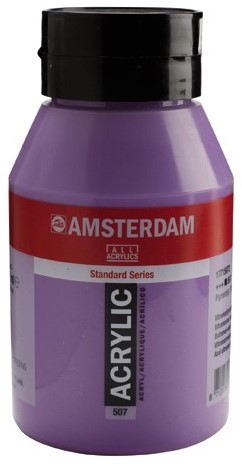 Amsterdam Acryl verf - standaard serie 1000ml - Talens 507 Ultramarijn violet