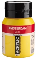 Amsterdam Acryl verf - standaard serie 500ml - Talens 269 Azogeel Middel