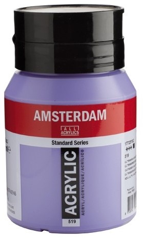 Amsterdam Acryl verf - standaard serie 500ml - Talens 519 Ultramarijn Violet Licht
