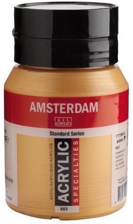 Amsterdam Acryl verf - standaard serie 500ml - Talens 803 Donkergoud