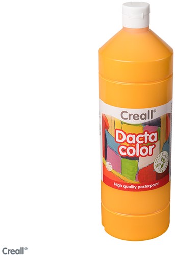 Creall Dacta-Color plakkaat schoolverf 1000ml Donker Geel - 003
