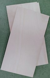 Hout plaat populieren 4mm ca 15x29/30cm 50st