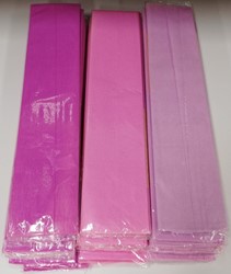 3-Pack Haza 3 x 10 vouw crepepapier Cerise - Rose - Cyclaam