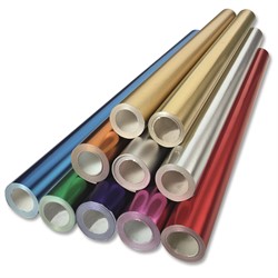 Aluminiumpapier rol 10 mtr x 50 cm 602 rood