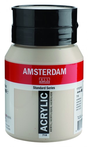 Amsterdam Acryl verf - standaard serie 500ml - Talens 718 Warmgrijs