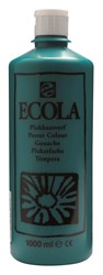 Ecola Talens plakkaatverf - fles 1000ml donkergroen 602