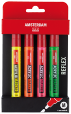 Amsterdam Acryl Marker set reflex kleuren 4 x 4 mm