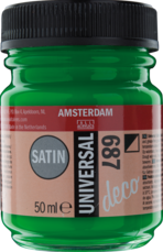 Amsterdam universal Satin 50ml Bright green - 687