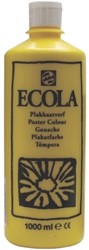 Ecola Talens plakkaatverf - fles 1000ml geel 200
