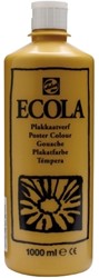 Ecola Talens plakkaatverf - fles 1000ml okergeel 227
