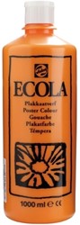 Ecola Talens plakkaatverf - fles 1000ml oranje 235