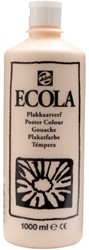 Ecola Talens plakkaatverf - fles 1000ml roze beige 374