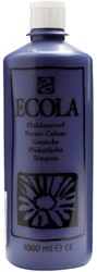 Ecola Talens plakkaatverf - fles 1000ml pruisischblauw 508